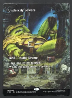MTG Undercity Sewers (Borderless) Teenage Mutant Ninja Turtles #20 - Image 1