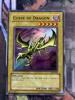 Curse of Dragon LOB-066 The Legend of Blue Eyes White Dragon-Unlimited... - Image 1