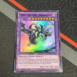 First of the Dragons - MP15-EN162 - Super Rare - 1st Edition Yugioh - Image 2