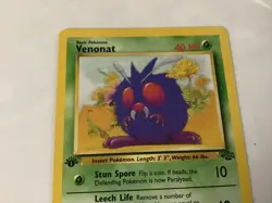 Pokemon Card Jungle Set 1st Edition 1999 Venonat 63/64 WOTC Never played - Image 2