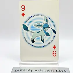 Glaceon Pokemon Playing Platinum Card Poker Giratina Nintendo Japanese Vintage 9 - Image 1