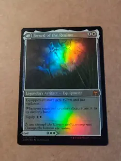 Halvar, God Of Battle Kaldheim Prerelease Card Foil Stamped - Image 2