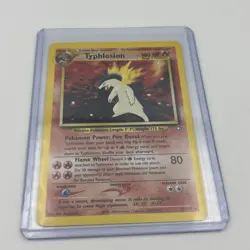 Pokemon TCG Typhlosion Holo Rare Card 18/111 Excellent Condition - Image 1