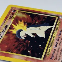 Pokemon TCG Typhlosion Holo Rare Card 18/111 Excellent Condition - Image 4