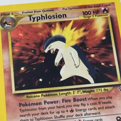 Pokemon TCG Typhlosion Holo Rare Card 18/111 Excellent Condition - Image 5