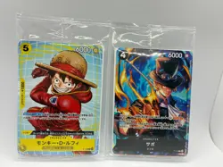 ONE PIECE Card Game McDonald's 2025 Promo Event Pack A+B Sealed Japan - Image 1