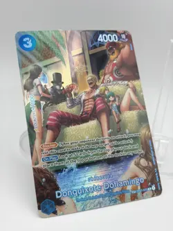 One Piece Donquixote Doflamingo SP Alt Art OP01-073 R 500 Years in the Future NM - Image 2