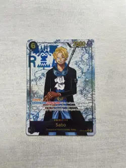 One Piece TCG Carrying on His Will - Sabo OP13-120 SEC Alt Art Parallel ENG - Image 1