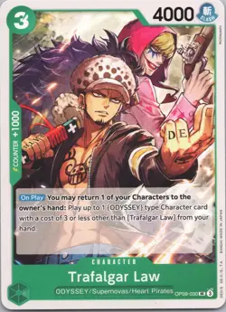 Emperors in the New World #OP09-030 Trafalgar Law - Image 1