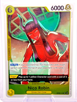 Nico Robin (107) Foil OP09-107 Emperors in the New World R NM - Image 1