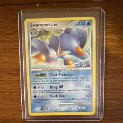 Pokemon Swampert 012/147 Deck Exclusives 2009 Rare Stage 2 Regular HP130 Card - Image 1