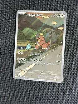 Pokemon TCG Kangaskhan Illustration Card Destined Rivals Series 204/182 NM Mint - Image 1