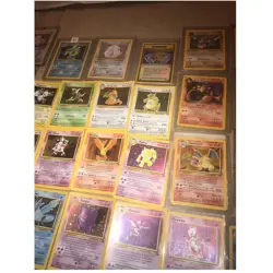 Multicolor Pokemon Cards Lot - 1st/2nd Gen Collection - Image 1