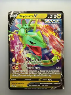 Rayquaza V SWSH147 SWSH: Sword & Shield Promo Cards Holo - Image 1