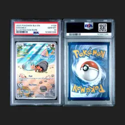 Pokemon TCG Dwebble Card Illustration 129/086 Sv: Black Bolt Rare PSA 10 - Image 1