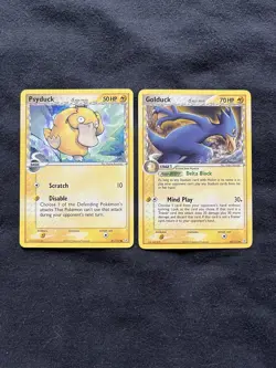 Pokemon Holon Phantoms 2006 Psyduck 81/110 Golduck 43/110 2 Card Lot NM-LP - Image 1