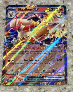Pokemon Blaziken EX 024/159 Double Rare Card Journey Together - Image 1