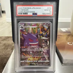 PSA 10 Gengar CHR 074/071 S10a Dark Phantasma Pokemon Card Game Japanese Pokemon - Image 1