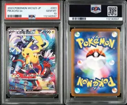 Pikachu ex PSA10 Yokohama WCS Commemorative Deck Pokemon Card - Image 1