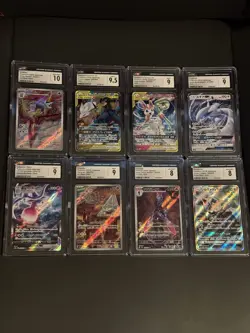 Pokemon TCG JAPANESE CGC GRADED CARD LOT OF 8 - Image 1