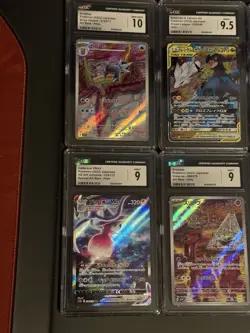 Pokemon TCG JAPANESE CGC GRADED CARD LOT OF 8 - Image 2