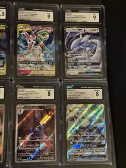 Pokemon TCG JAPANESE CGC GRADED CARD LOT OF 8 - Image 3