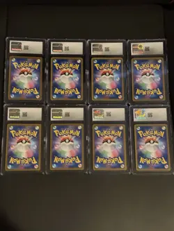 Pokemon TCG JAPANESE CGC GRADED CARD LOT OF 8 - Image 4