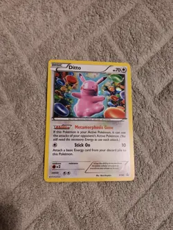 Ditto XY40 XY Black Star Promo Holo Pokemon Trading Card TCG "LP/MP" - Image 1
