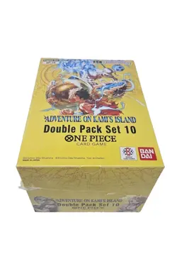 ONE PIECE CARD GAME KAMI'S ISLAND (DP-10 VOL 10) - DOUBLE PACK DISPLAY (8 BOXES) - Image 1