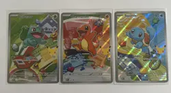 Pokemon 2026 First Partner Illustration Collection Series 1 Promo Set (9 Cards) - Image 3