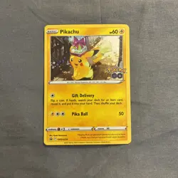 Pokemon TCG Pikachu SWSH234 SWSH: Sword & Shield Promo Cards Holo 2022 - Image 1