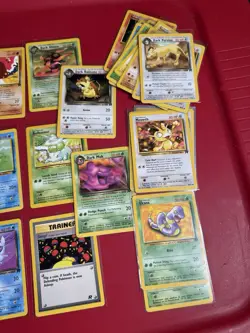 Pokemon Team Rocket Card Lot 45x WOTC Vintage 2000 Dark Vaporeon Eevee NM - Image 4