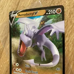 Pokemon Card Aerodactyl V 092/196 Lost Origin SWSH Holo Rare V NM *99p Start* - Image 4