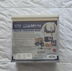 Pokemon Sun & Moon Elite Trainer Box Lunala Sealed English 65 Cards Kit - Image 2