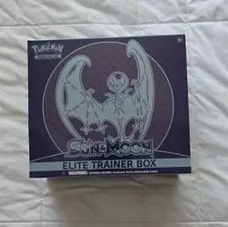 Pokemon Sun & Moon Elite Trainer Box Lunala Sealed English 65 Cards Kit - Image 3