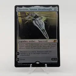 Dawnsire, Sunstar Dreadnought - Foil - Near Mint MTG Edge of Eternities - Image 1