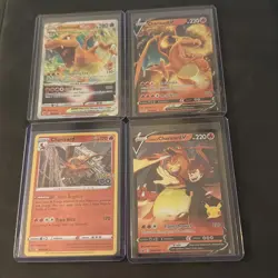 Pokemon TCG Lot of 4 Charizard Cards NM - Image 1