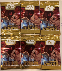 Star Wars TCG Sith Rising Booster Packs (x6) | WOTC CCG 5 card packs Sealed x6 - Image 1