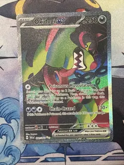 Okidogi ex Pokemon Trading Card 250 HP Holo Rare 090/064 - Image 1