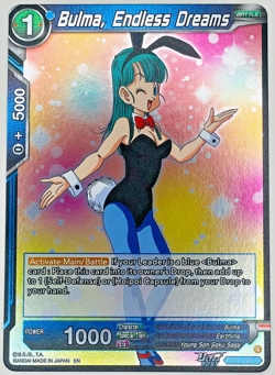 Bulma, Endless Dreams R BT30-026 Foil | Dragon Ball Super Card Game NM - Image 1