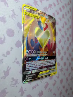 Latias & Latios GX - 170/181 - Pokemon Team Up Sun & Moon Alternate Art Card NM - Image 2