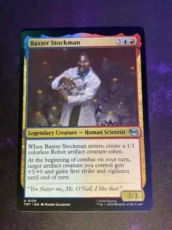 MTG * Baxter Stockman Teenage Mutant Ninja Turtles * 1X * NM - Image 1