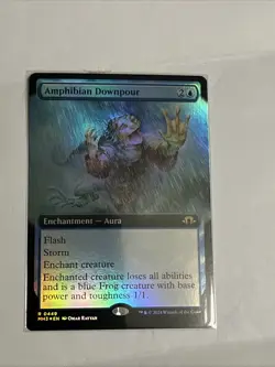 Amphibian Downpour (Extended Art) Modern Horizons 3 Foil - Image 1