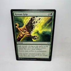 Krosan Grip 202 Uncommon Time Spiral Magic: The Gathering Lightly Played - Image 1