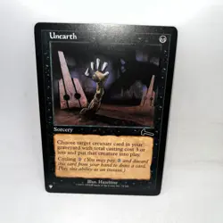 Unearth 72/143 Common The List Reprints Magic: The Gathering Lightly Played - Image 1