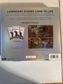 Magic The Gathering Final Fantasy IX Scene Box The Siege of Alexandria In Hand - Image 2