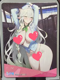 Nahida Under The Nightgown Card Goddess Story Anime Waifu FL FL-06 - Image 1