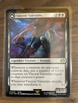 MTG Final Fantasy, Vincent Valentine / Galant Beast 0125 Regular - Image 1