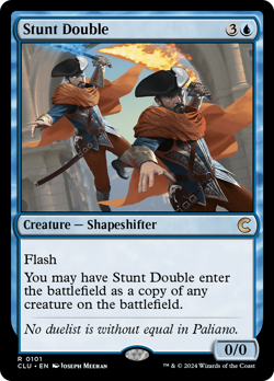 Stunt Double, Ravnica: Clue Edition, MTG CLU NM/M - Image 1
