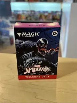 Magic The Gathering Spider-Man Black Welcome Deck 2026 - Image 1